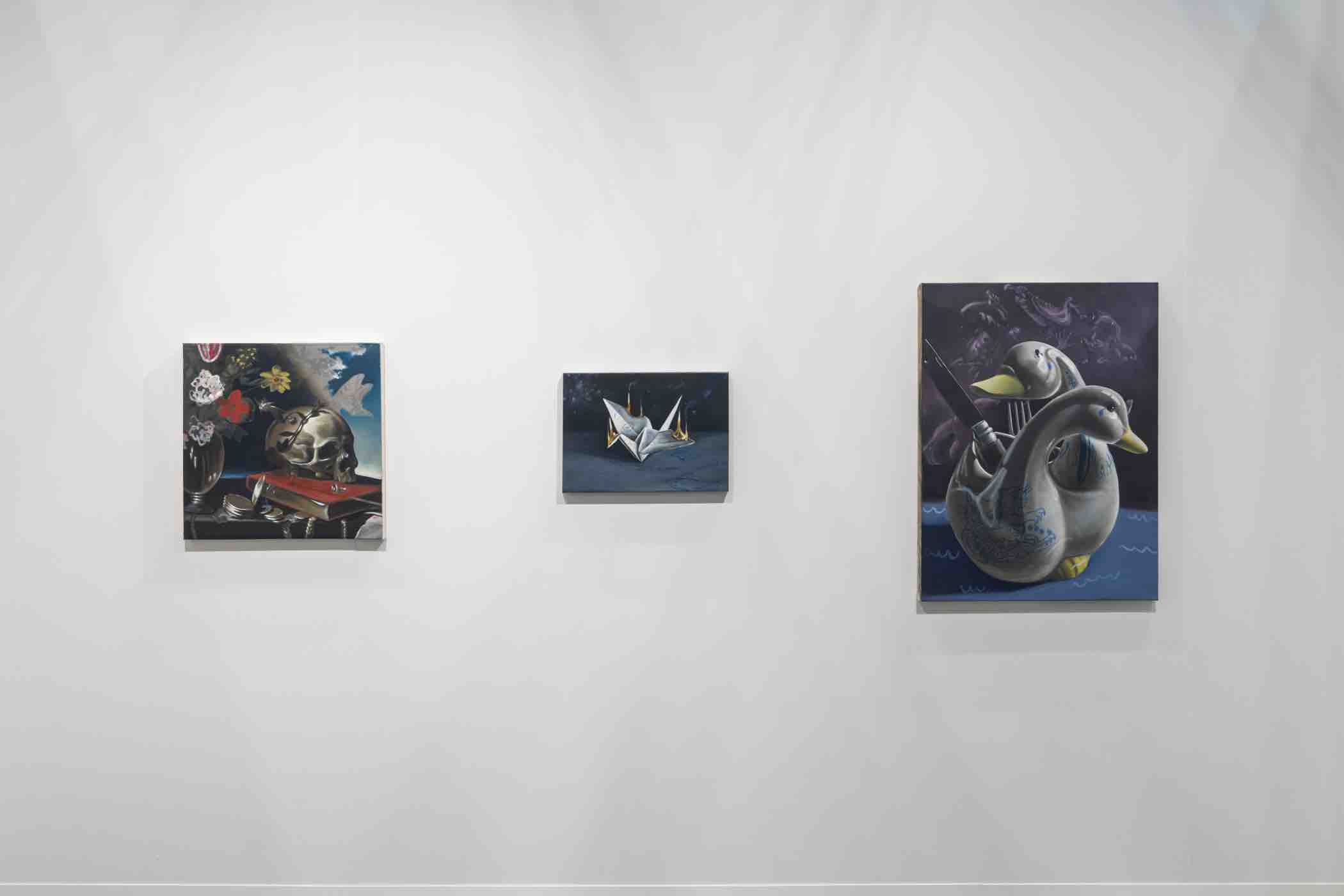 Installation view, Chozick Family Art Gallery, booth P45, The Javits Center, New York, NY. Photo: Cary Whittier