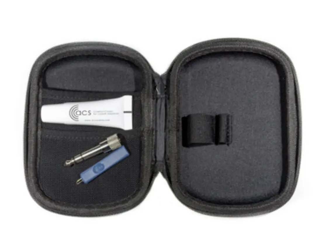 carry case and comfort balm for engage IEM earplugs