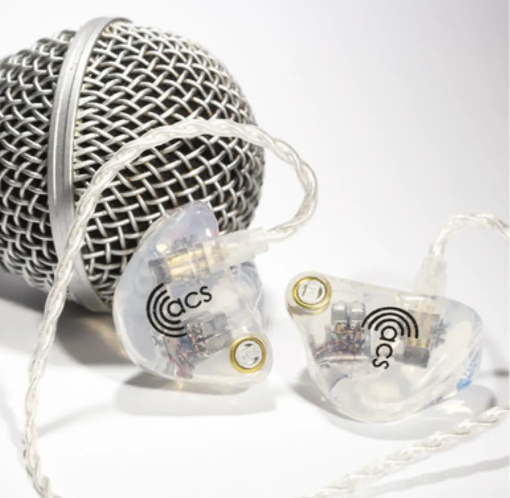 emotion ambient IEM earplugs and microphone