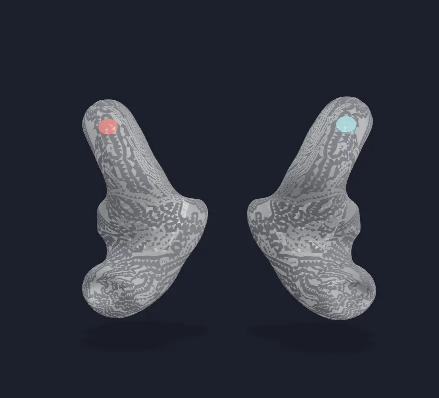 white sleeping earplugs