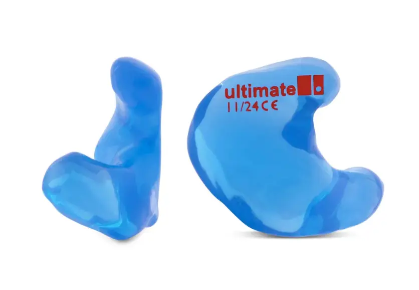 blue squidgy custom earplugs]