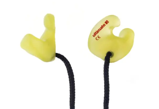 yellow squidgy custom earplugs