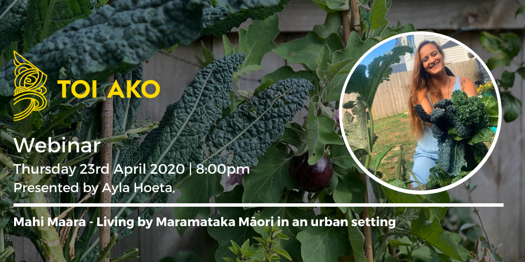 Mahi Māra: Living by Maramataka Māori in an urban setting