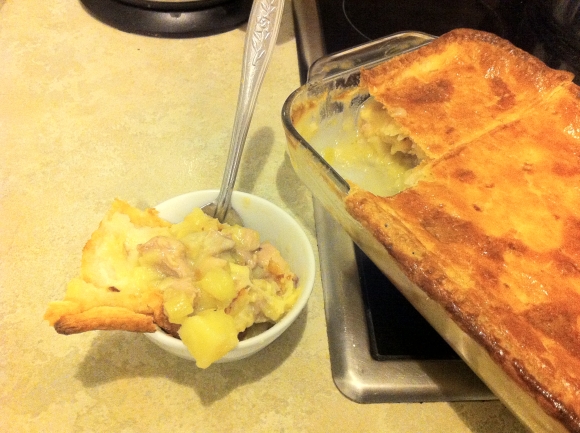 Chicken, Leek and Potatoe Pie