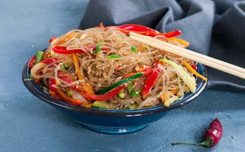 Japchae and Exploring Korean Cuisine
