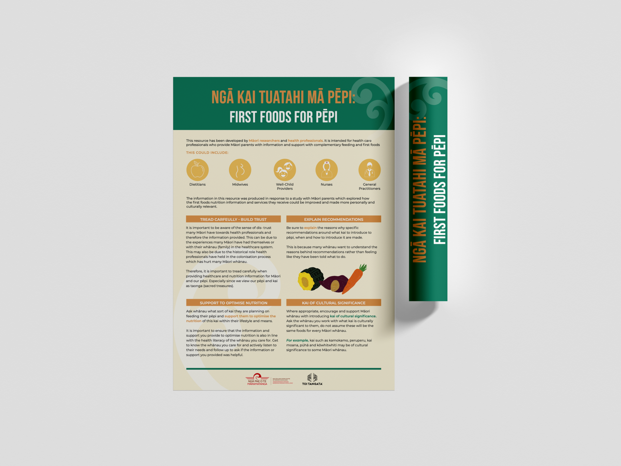 Ngā Kai Tūatahi mā Pēpi / First Foods for Baby