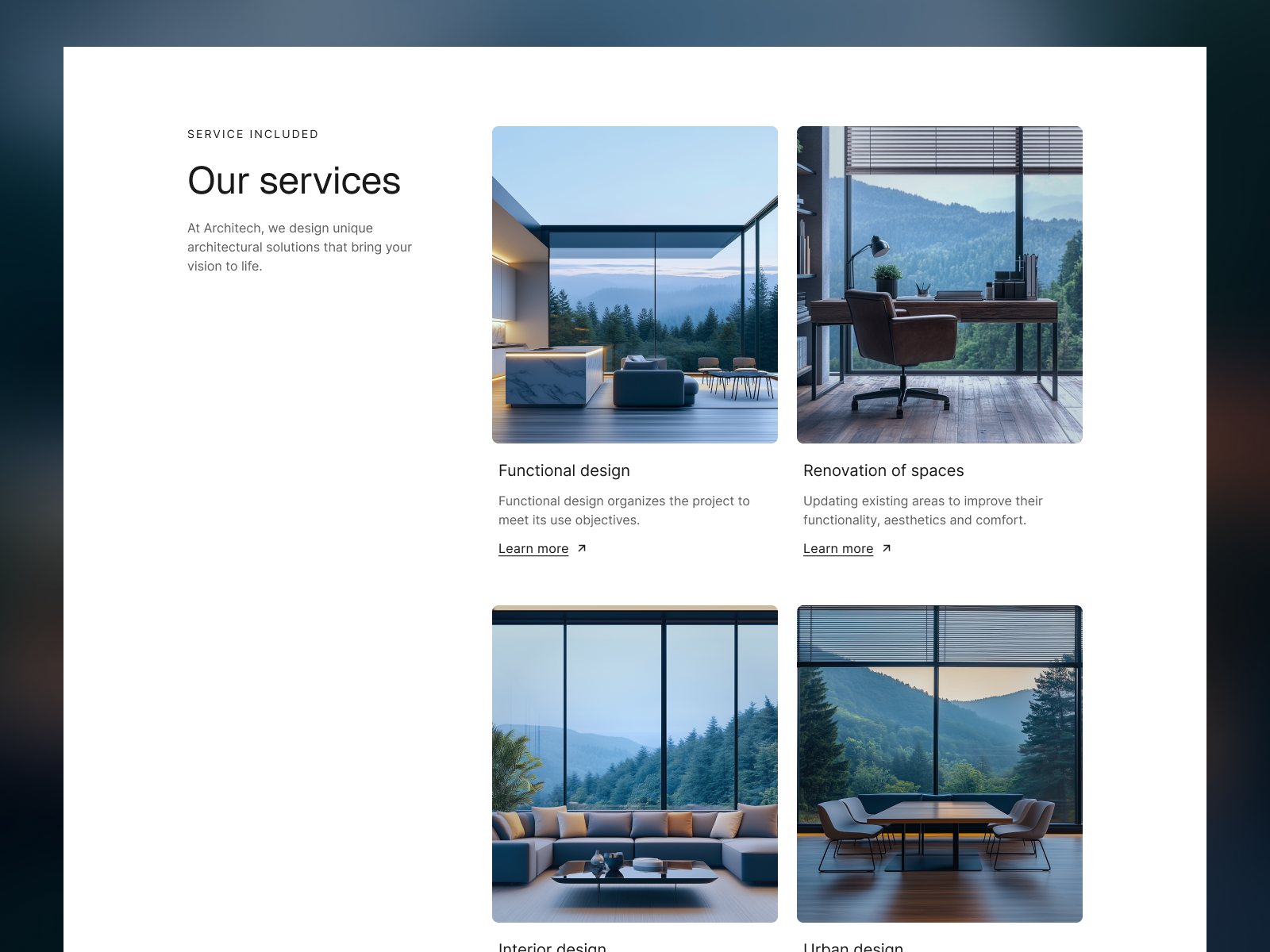 Services Grid