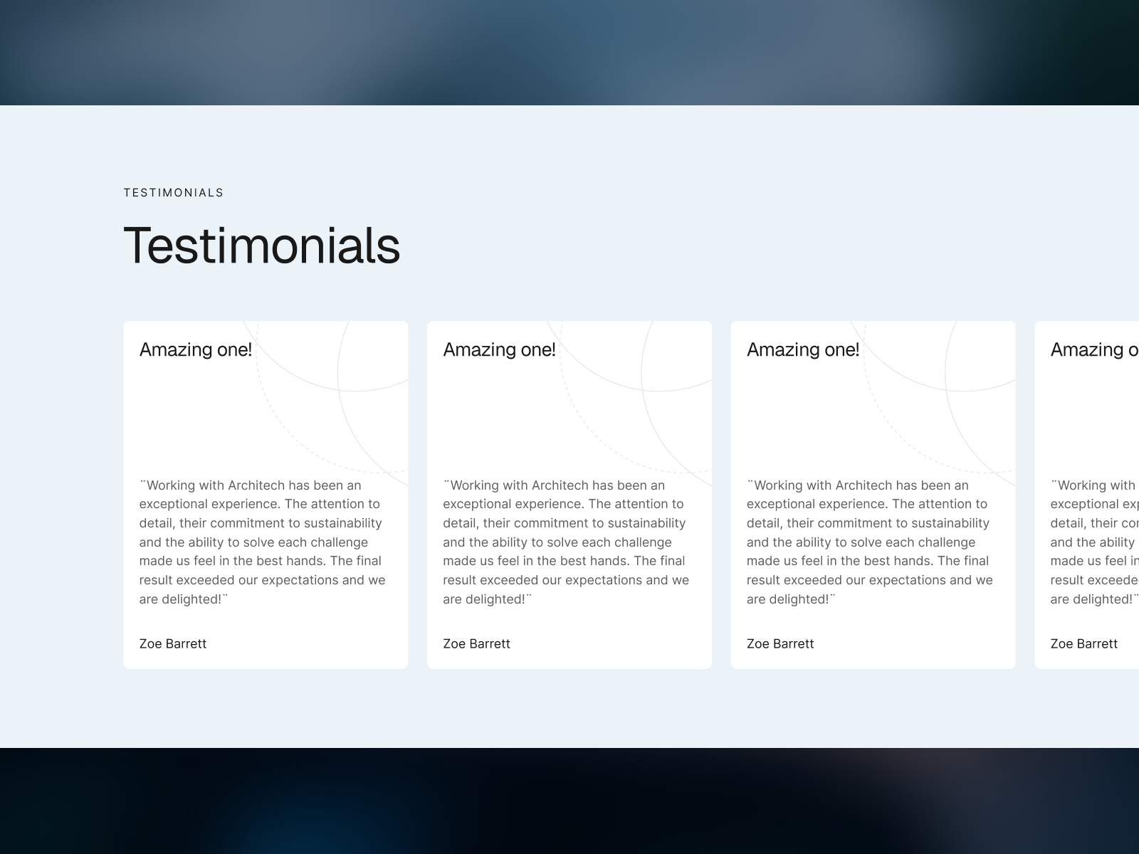 Testimonial Slider