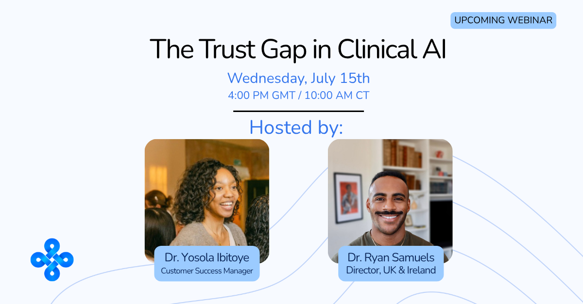 Trust Gap in Clinical AI Webinar