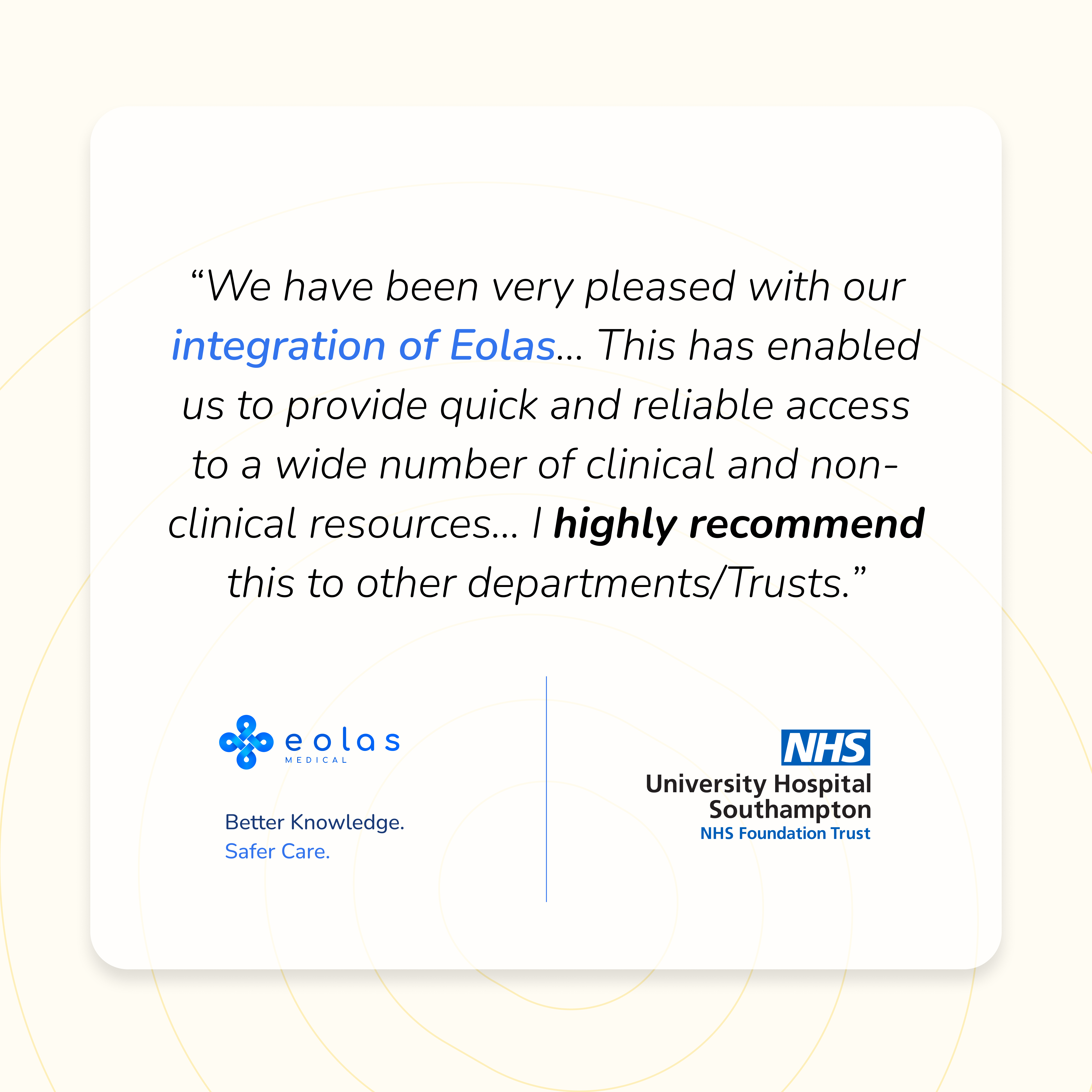 Southampton Children's Hospital's Paediatrics and Paediatric Emergency Medicine teams replaced scattered paper, poster, and electronic resources with a single consolidated platform, transforming their Resident Doctor induction process and earning 5/5 for information access and staff satisfaction.