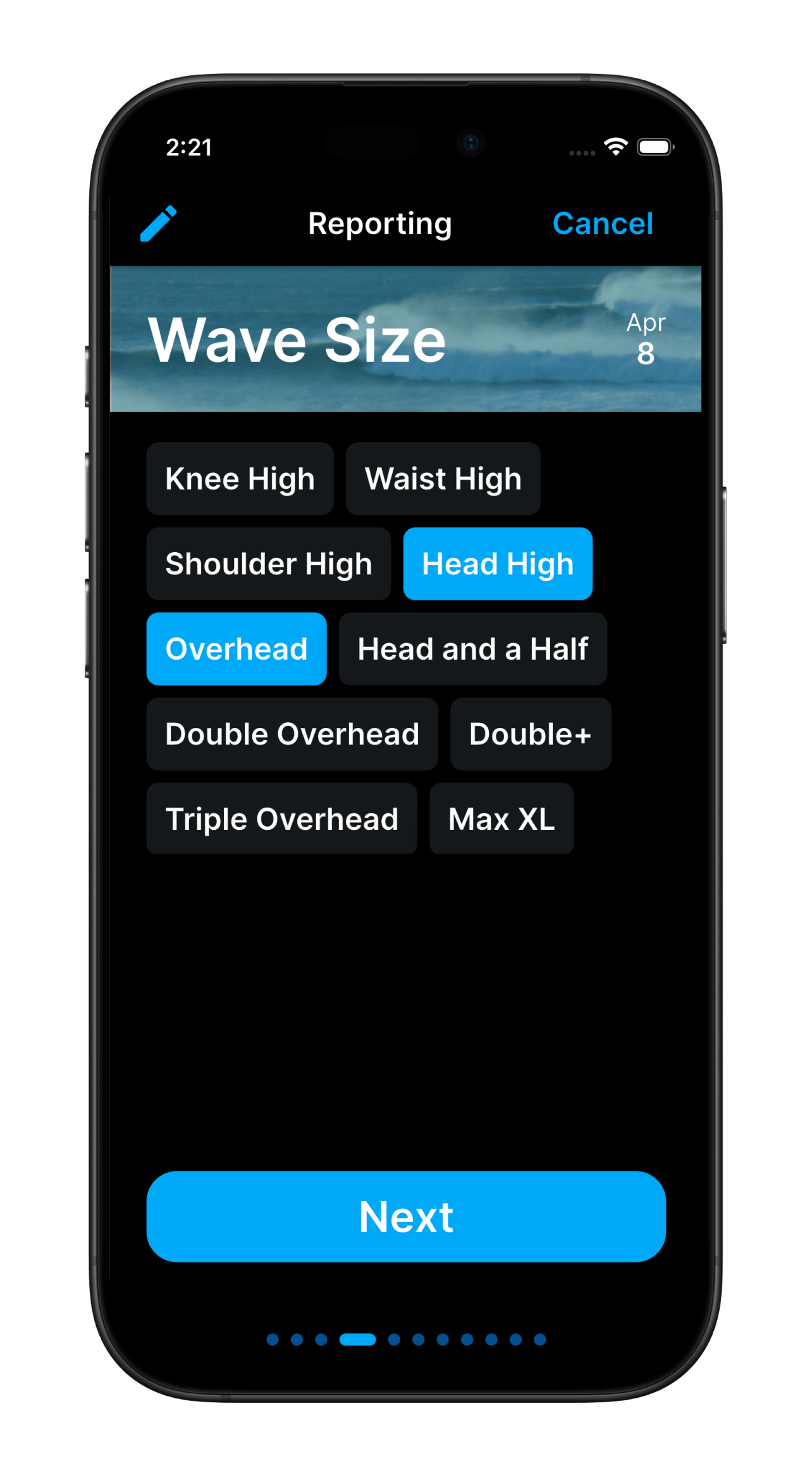 ShakaLog session logging modal