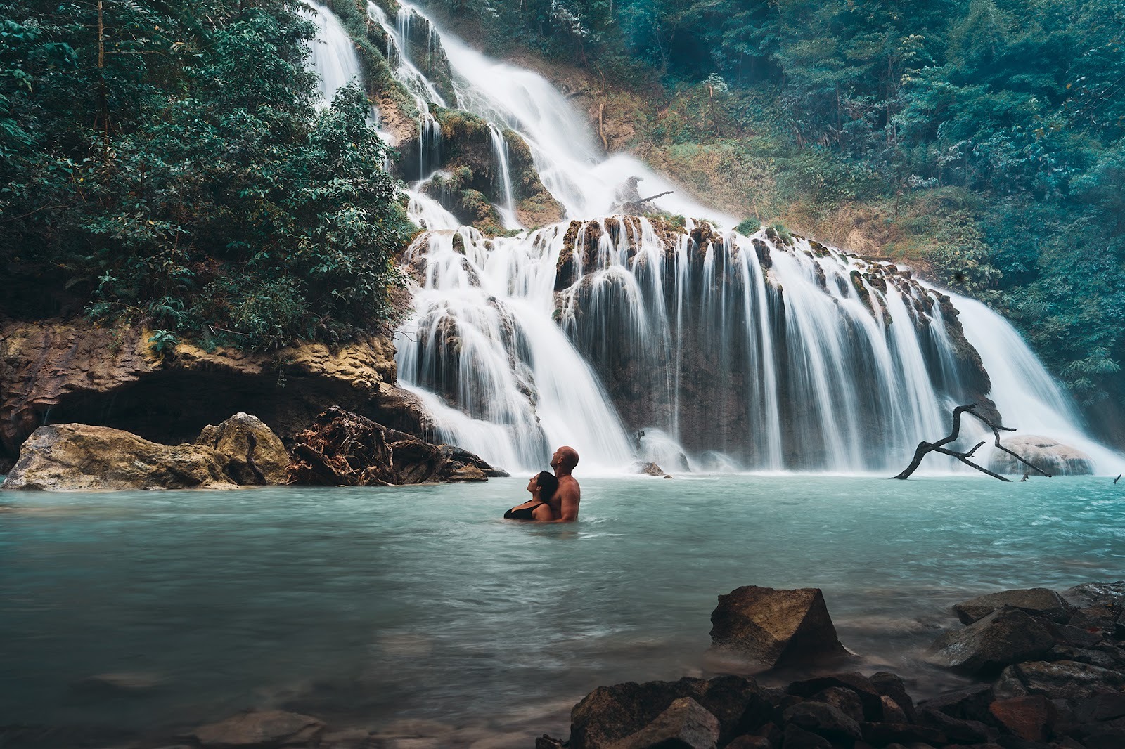 Natural waterfall experience in Sumba Island close to The Sanubari adventure retreat