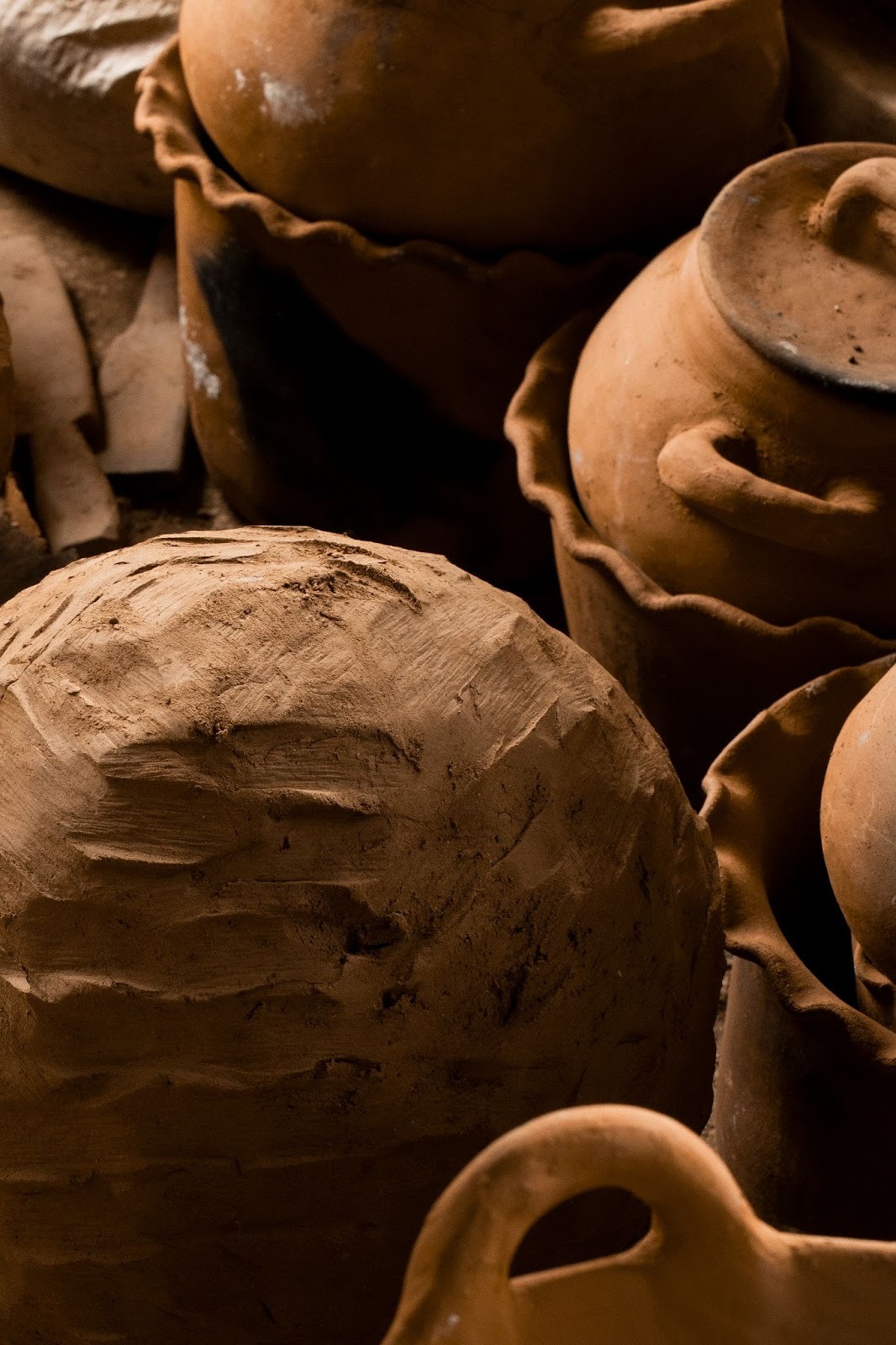 Handcrafted Sumba clay pottery showcasing local artisan culture