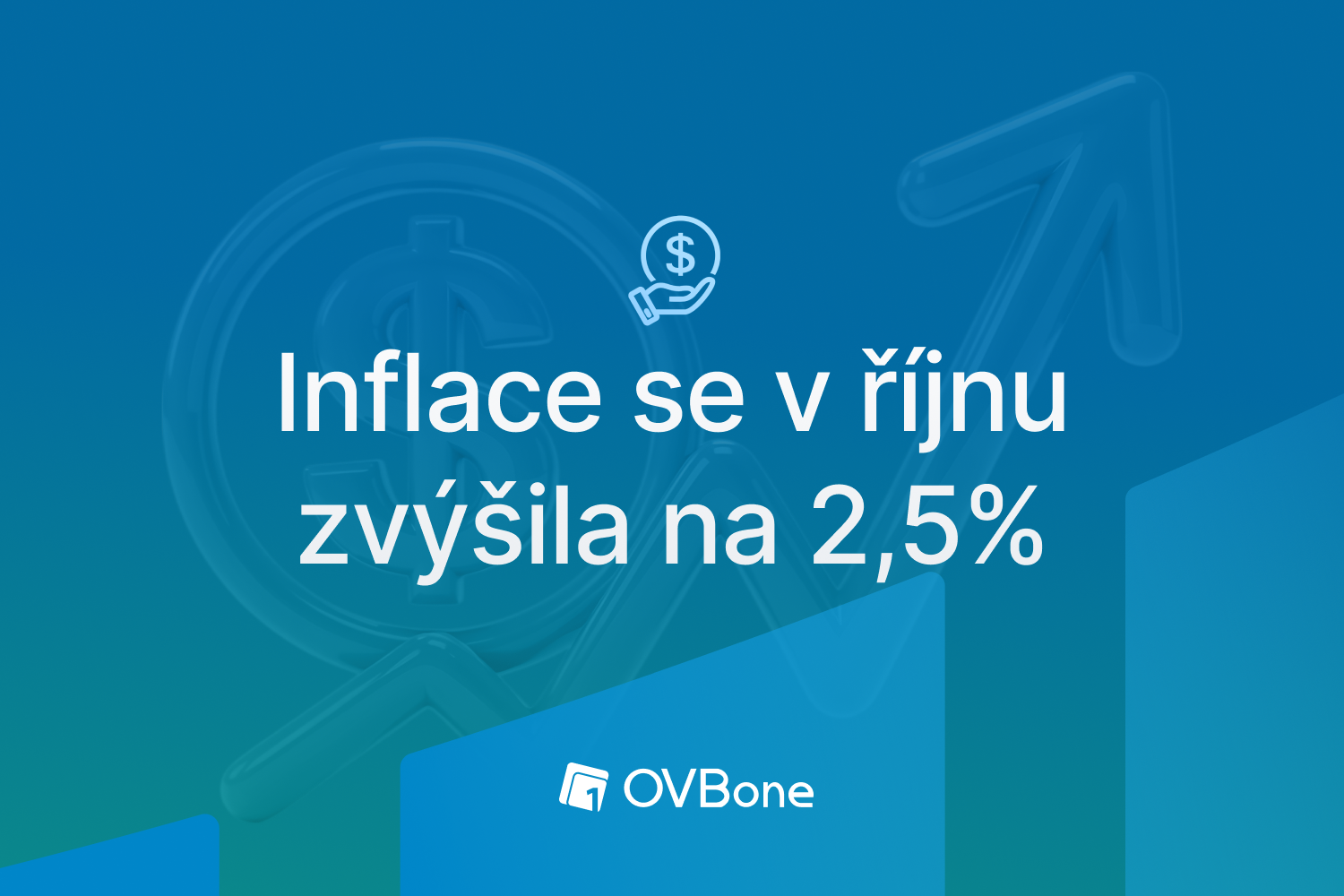 Inflace v České republice v říjnu vzrostla na 2,5 %.
