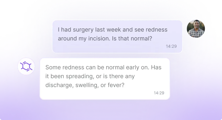 Access personalized AI support