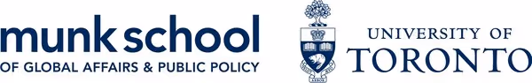 Wordmark: Munk School of Global Affairs & Public Policy; Wordmark: University of Toronto (CNW Group/Munk School of Global Affairs & Public Policy)