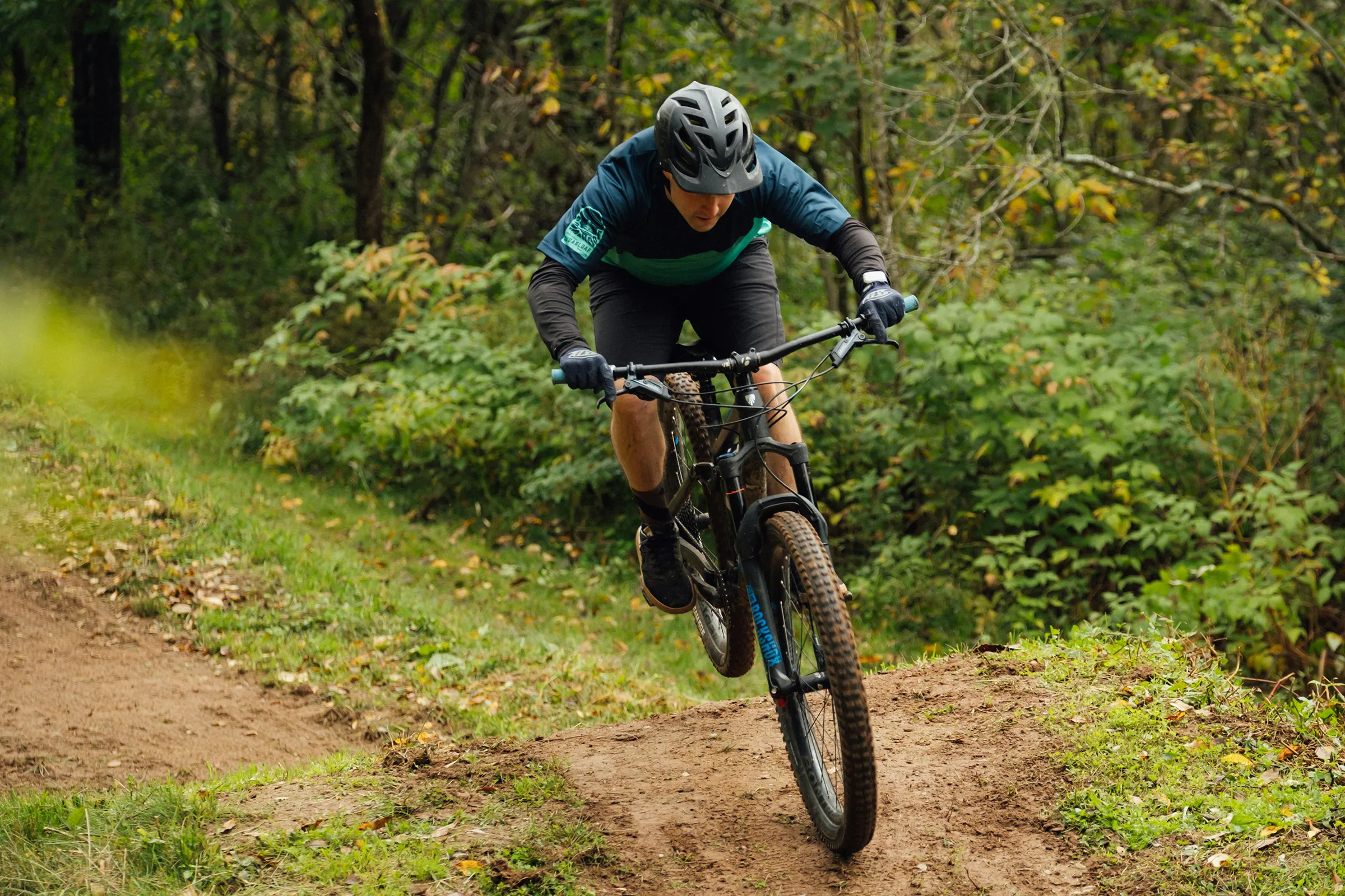 Mountain biking