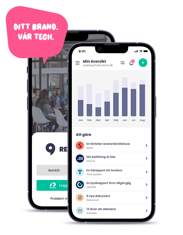 Byråns egna kundportal