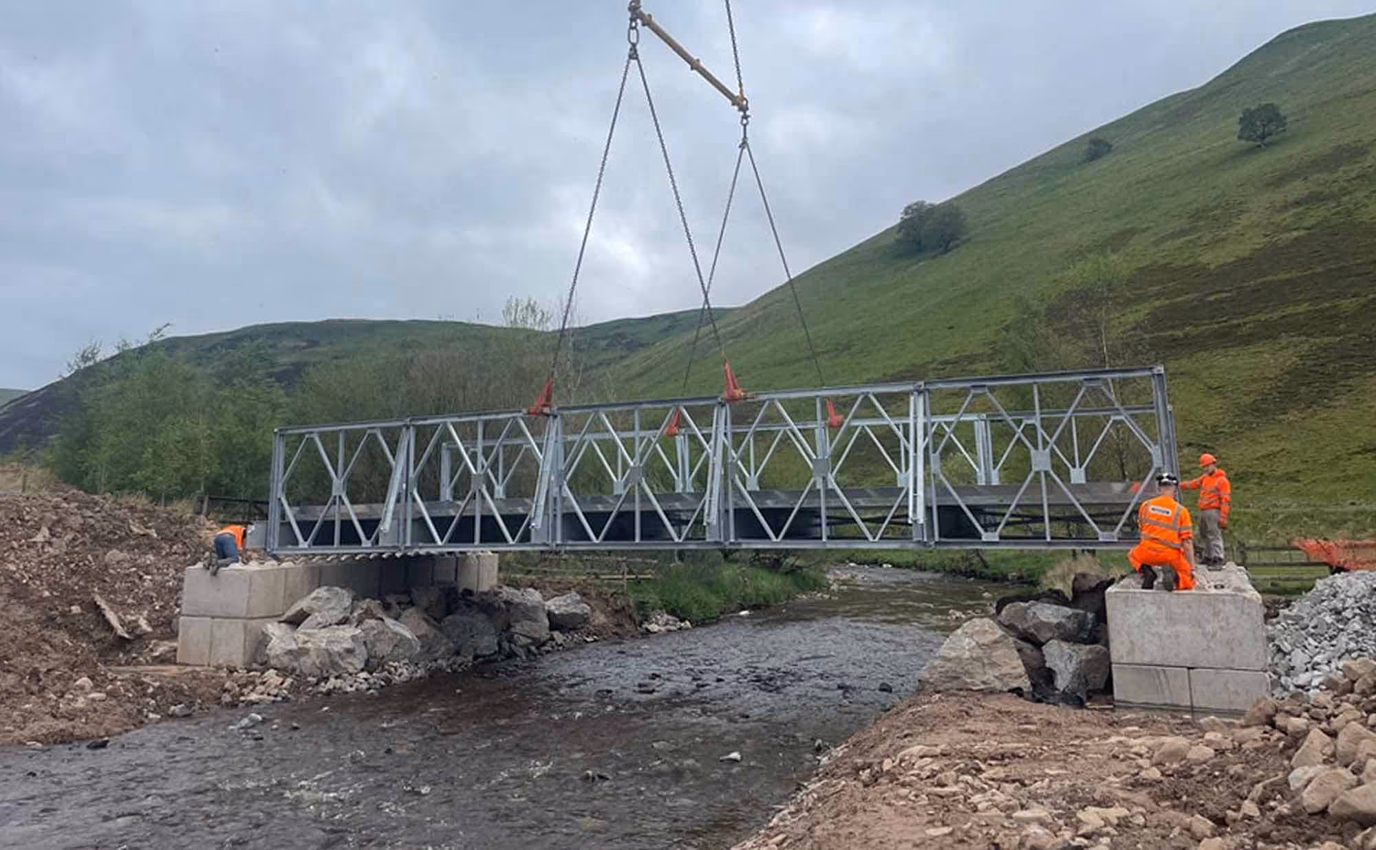 Euroforest Infrastructure bridge construction