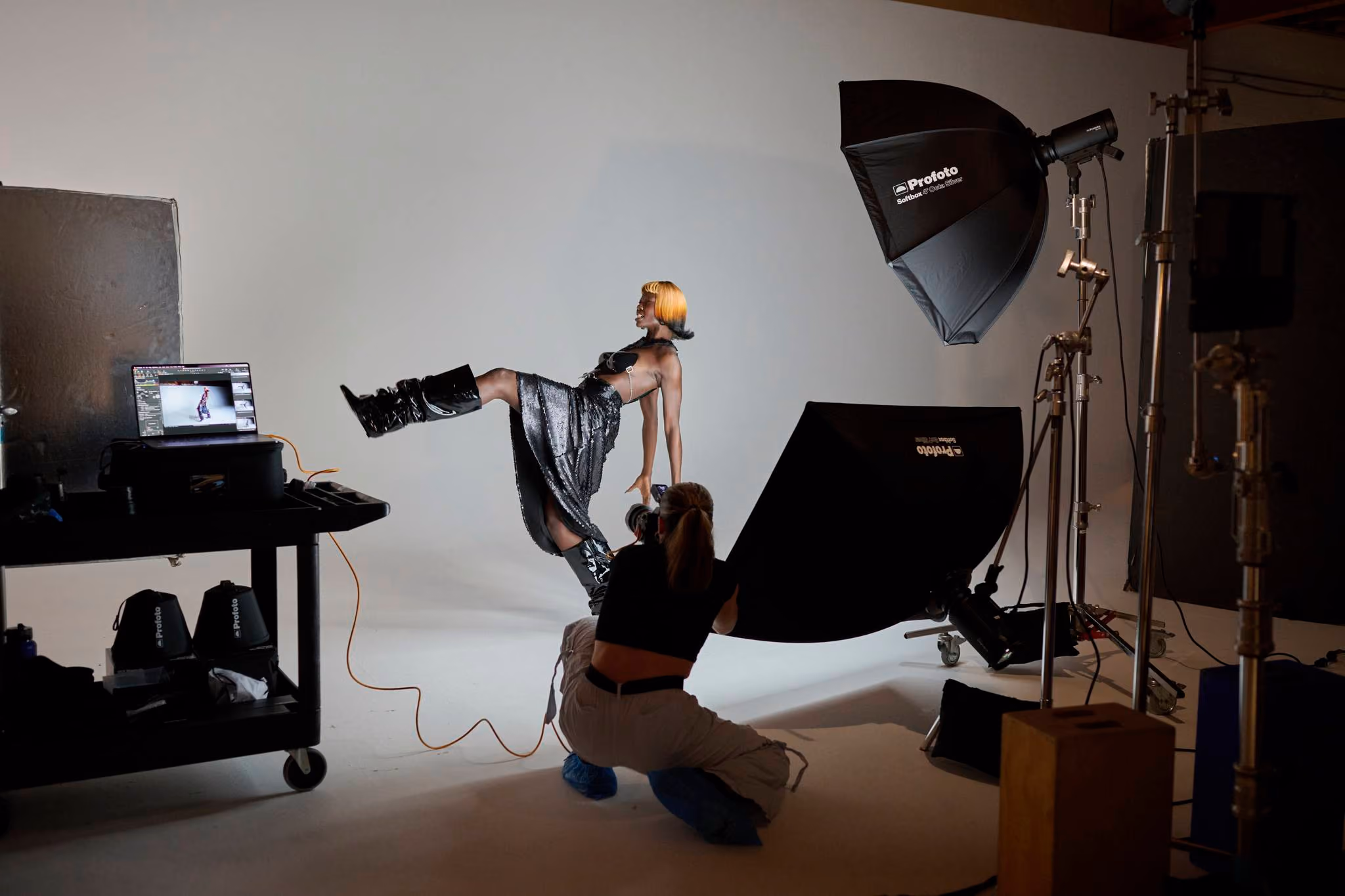 Pre-light and logistics preparation at Hype Studios