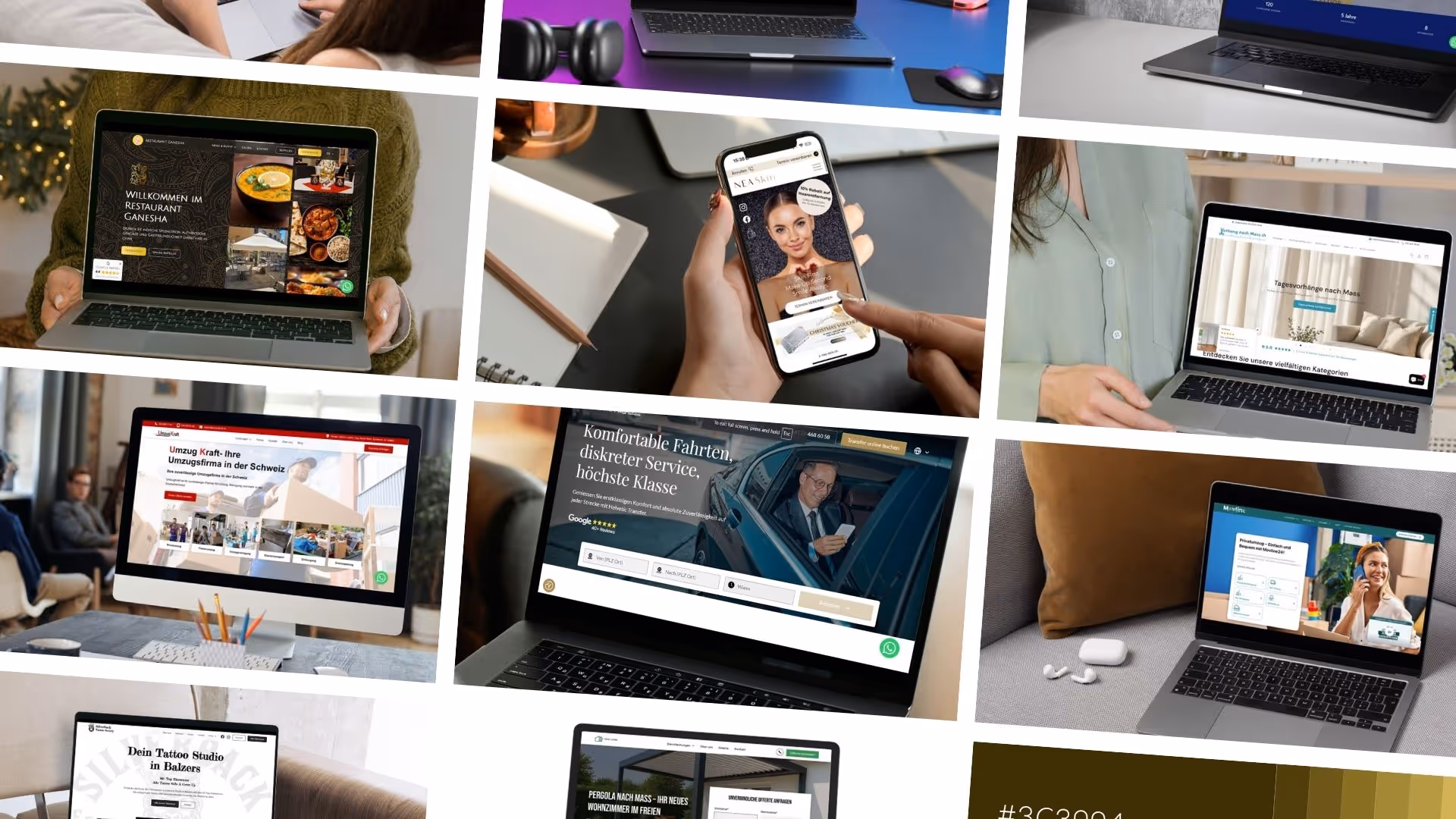 Website erstellen lassen – Webdesign aus der Schweiz