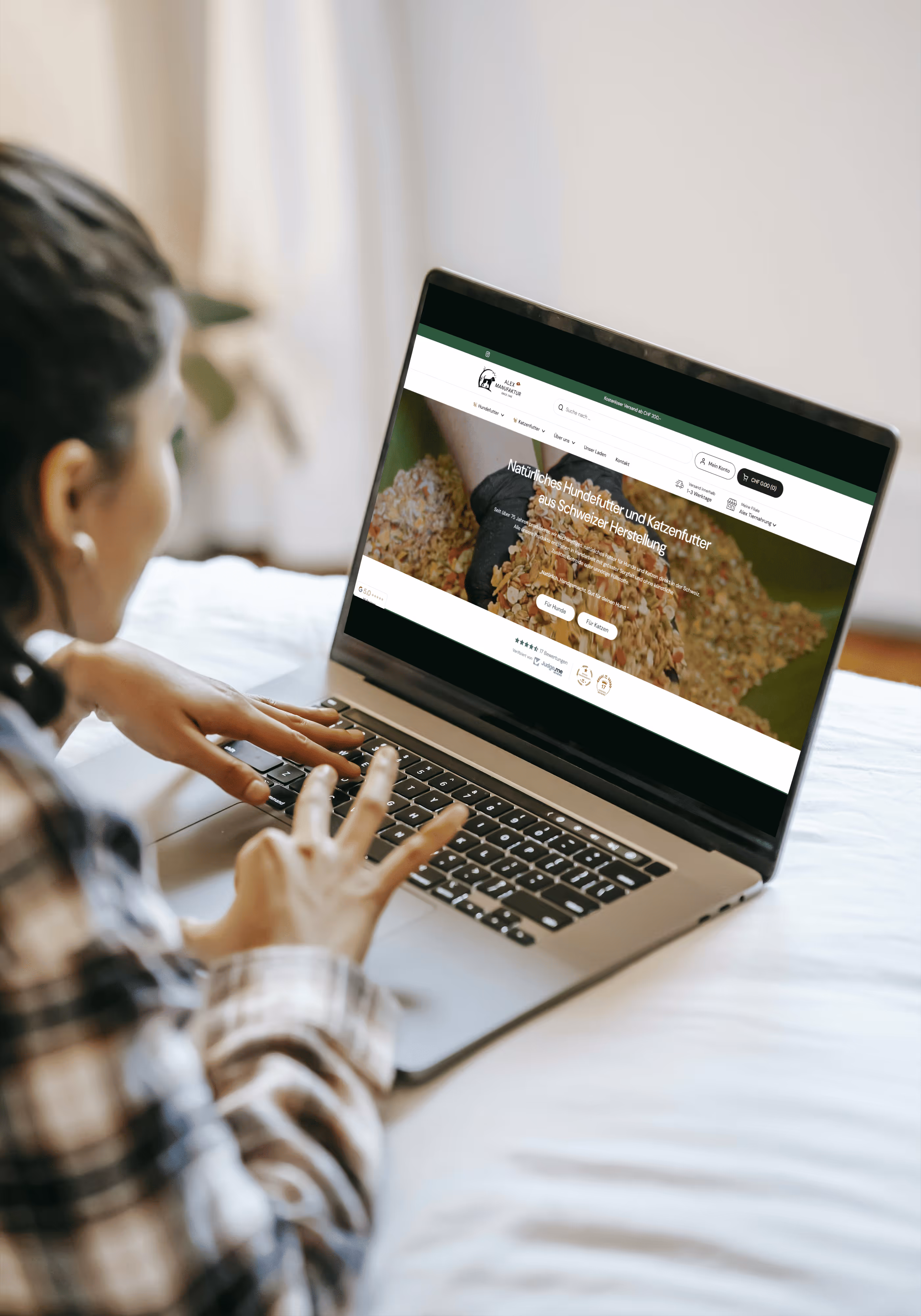 Professionelle Inhalte und erfolgreicher Online-Shop für Alex Manufaktur