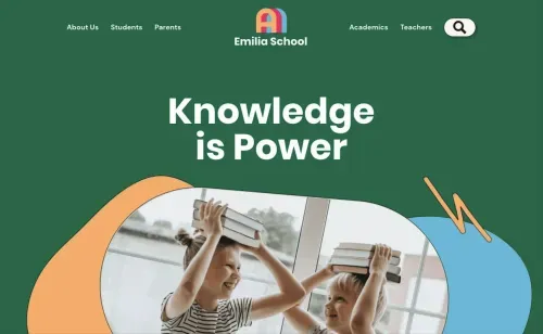 Emilia school website.