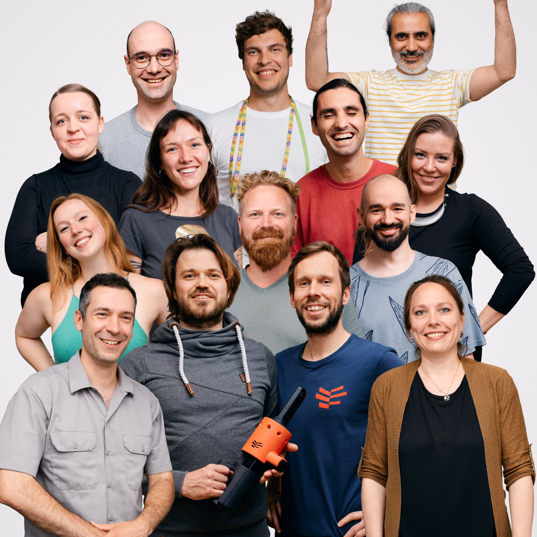 Interdisziplinäres und internationales Team von Lumoview