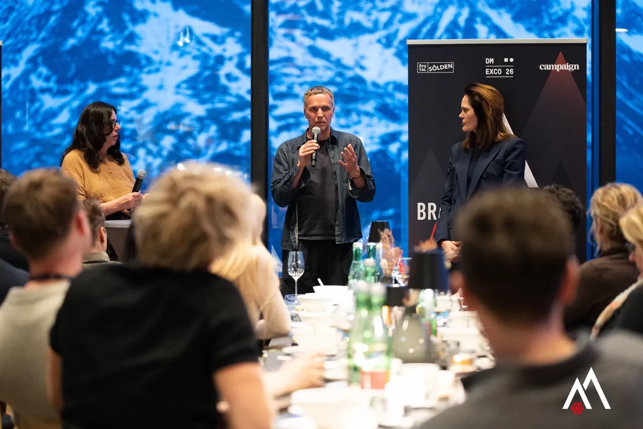 Bärbel Egli-Unckrich (Campaign Germany), Till Eckel (Twentyrising) und Anke Drewicke (congstar) beim Dinner-Talk