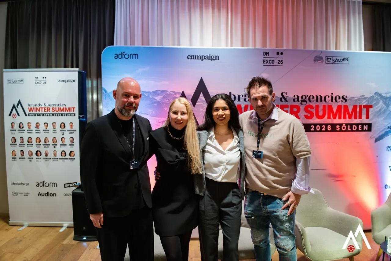 Alexander Weißenfels (Adform), Nina Ireen Haller (muehlhausmoers), Aissu Diallo (BUTTER Social), Stephan Fehske (addfame)