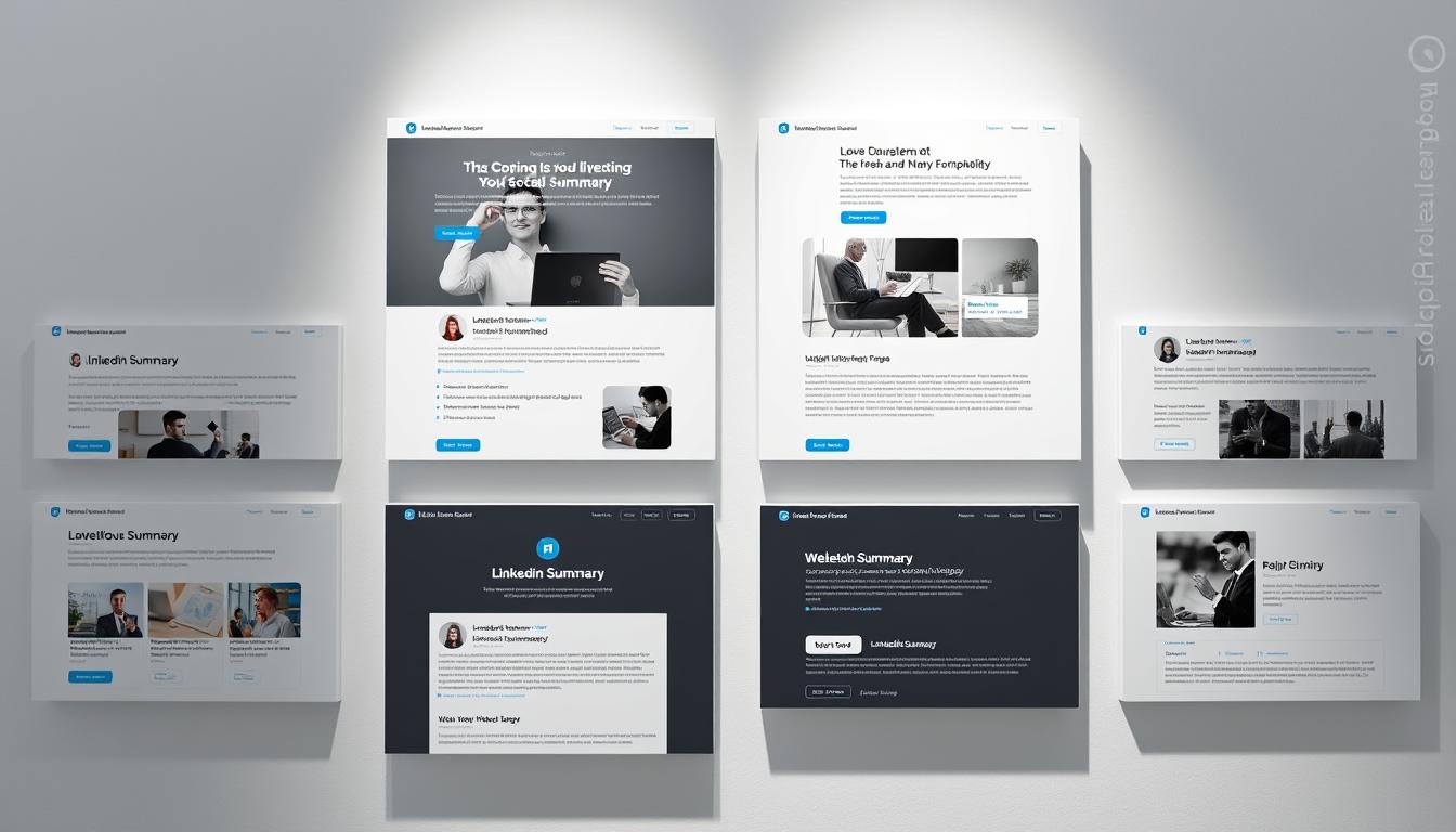 LinkedIn summary templates