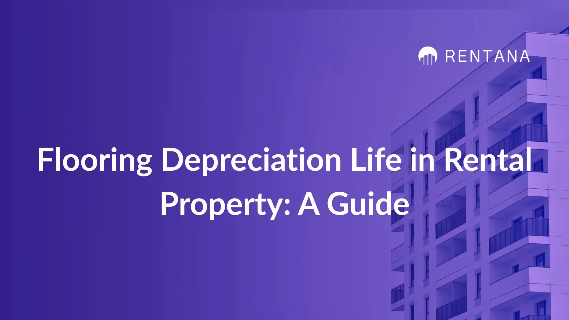 flooring depreciation life in rental property