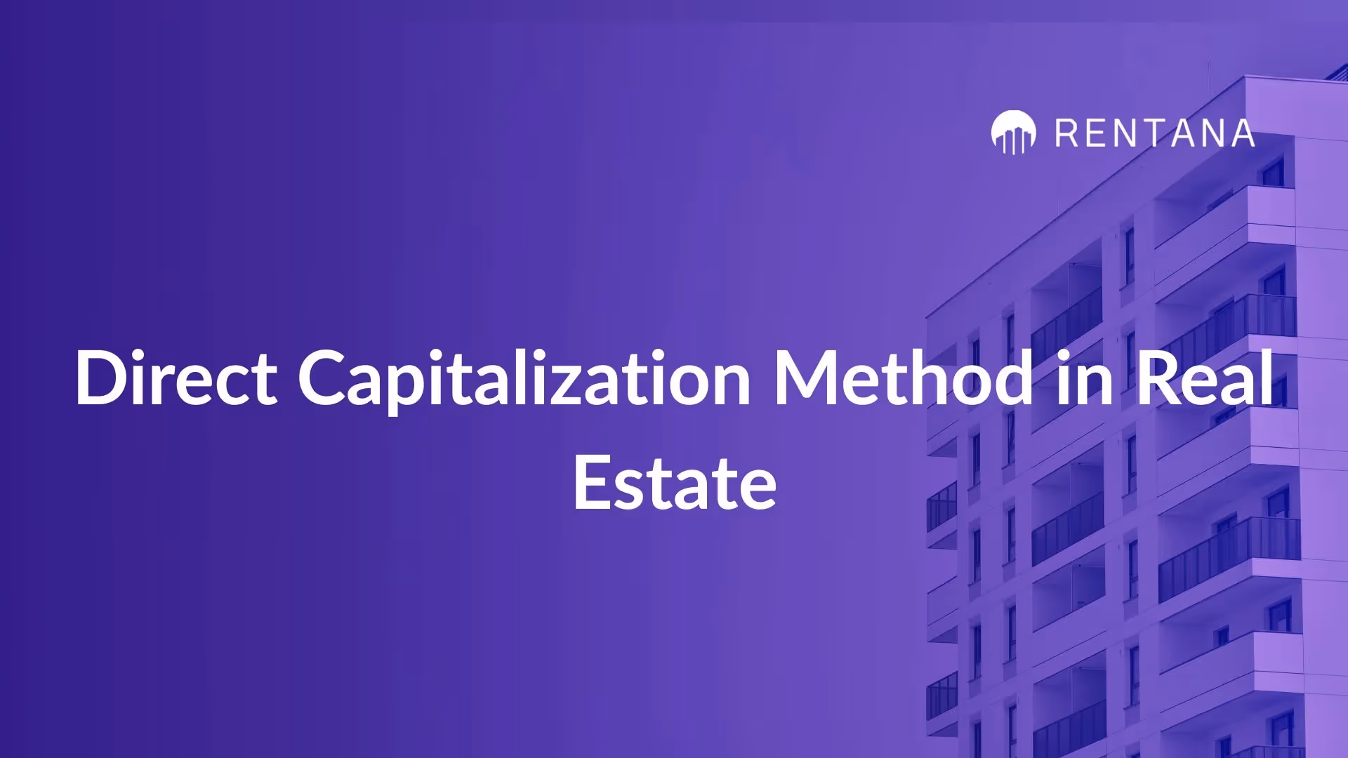 direct capitalization method example 