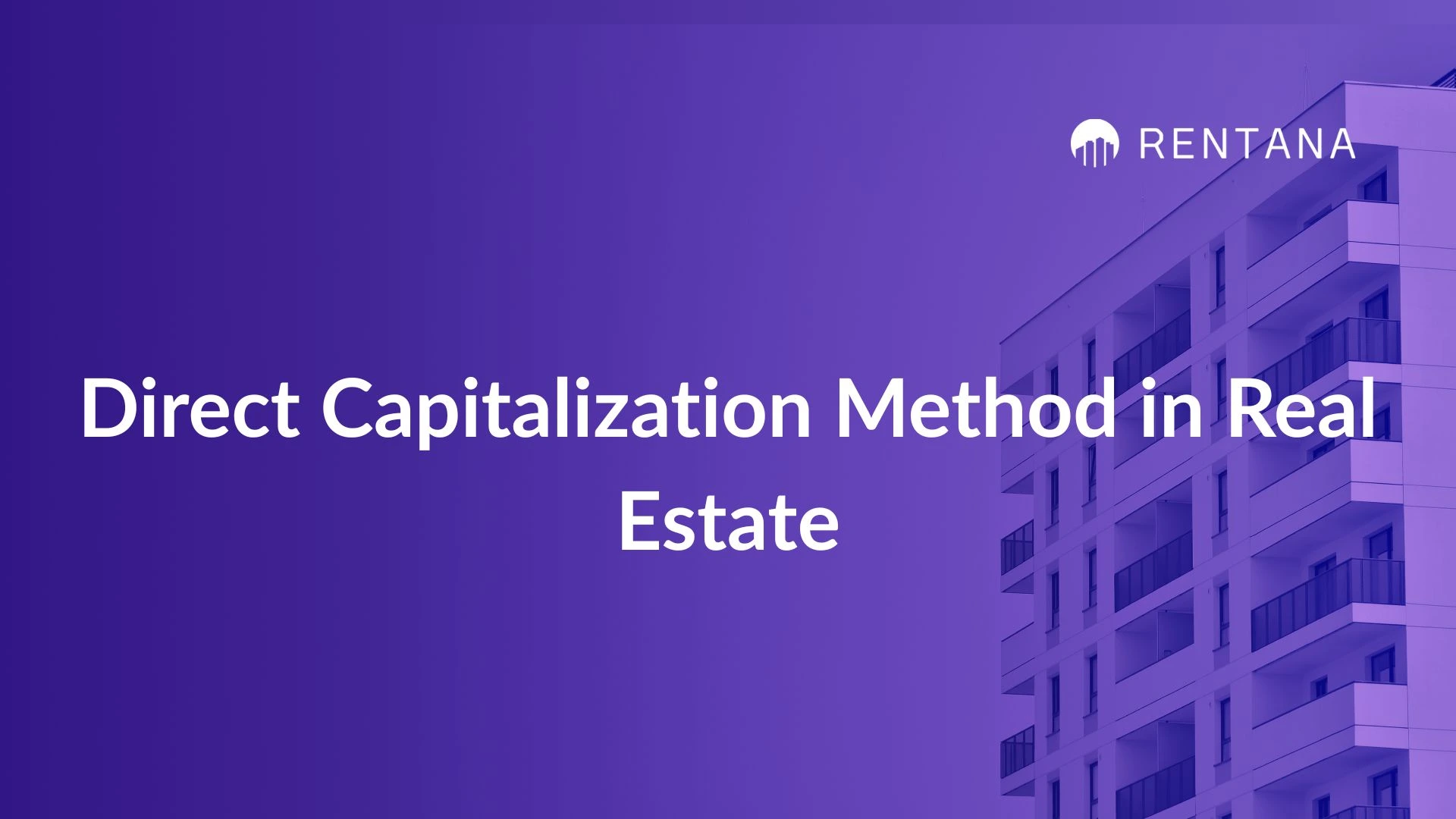 direct capitalization method example