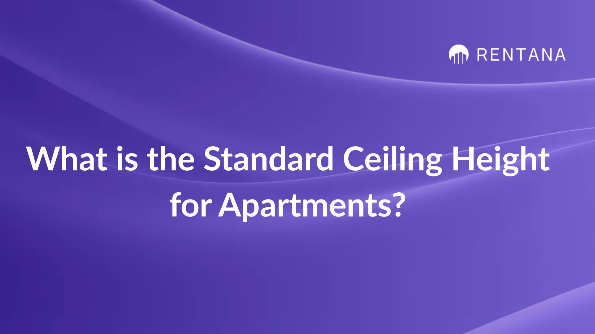 standard ceiling height