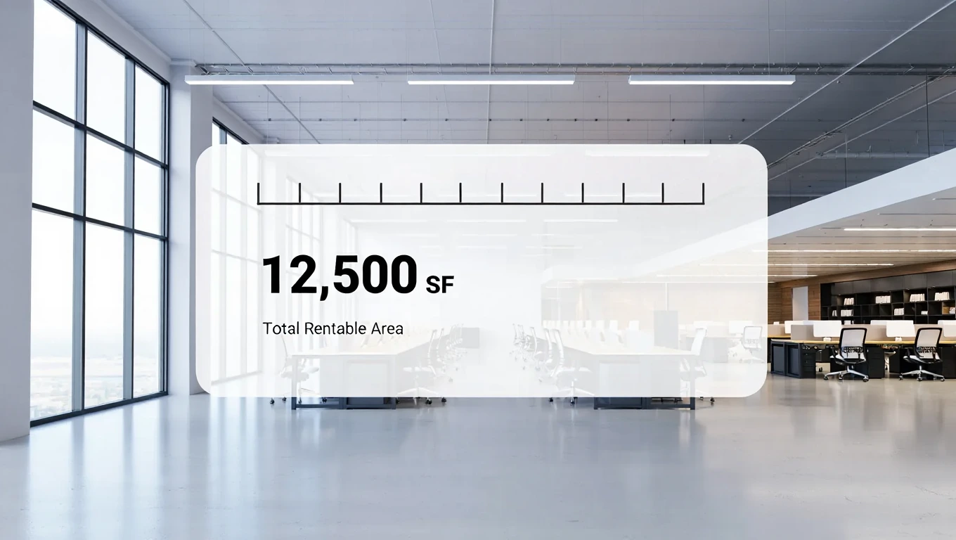 rentable square footage