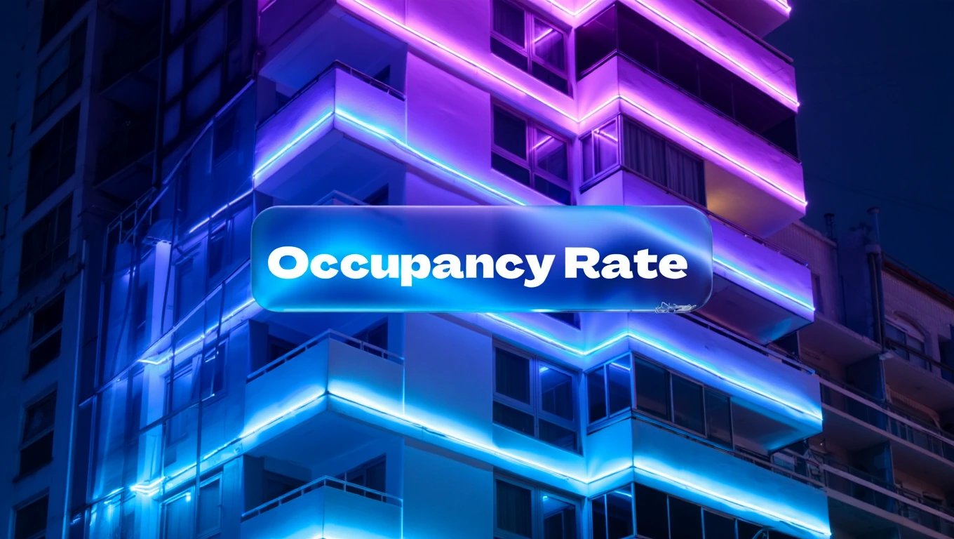 how to calculate occupancy rate in excel