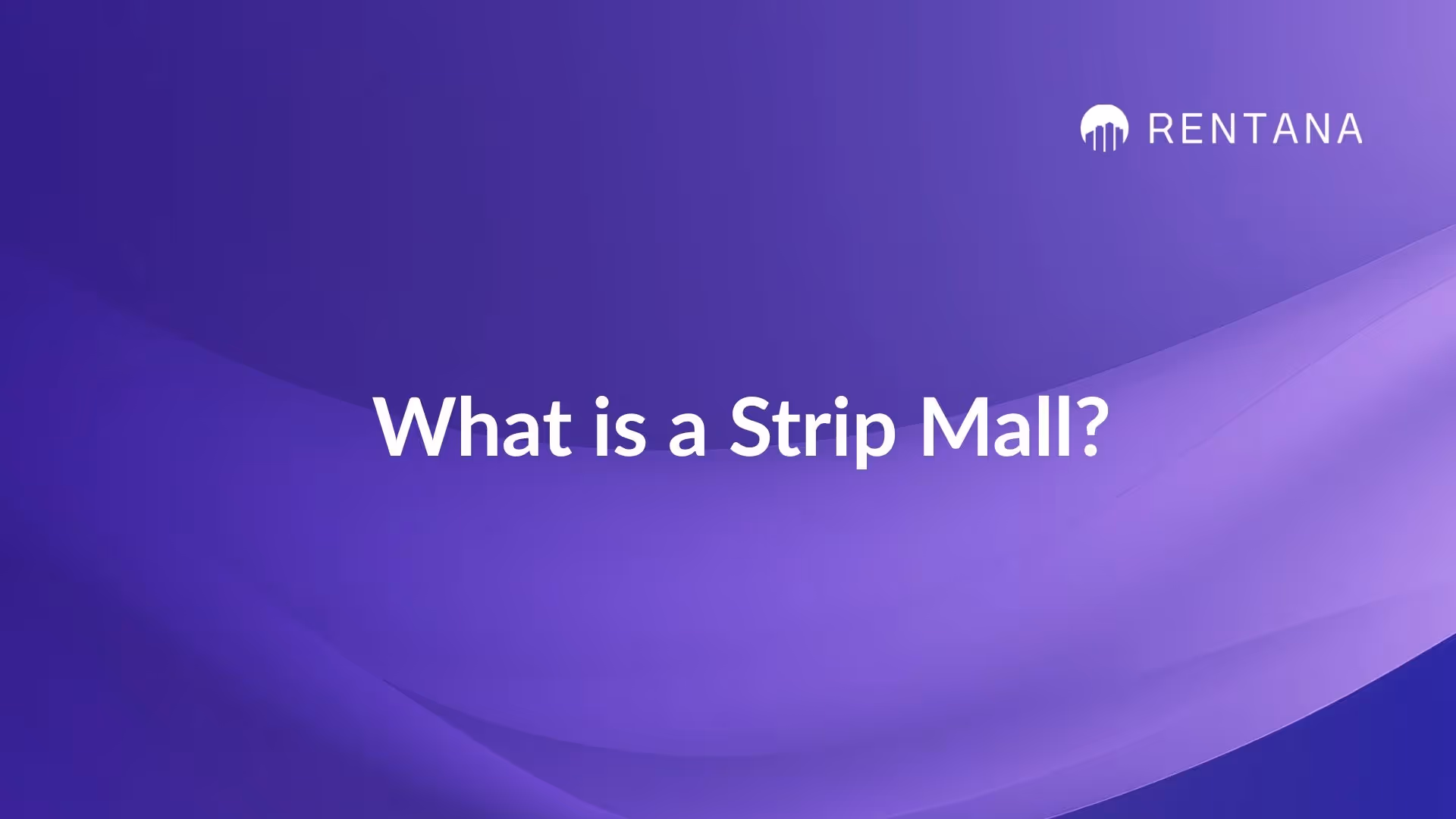 what is a strip mall