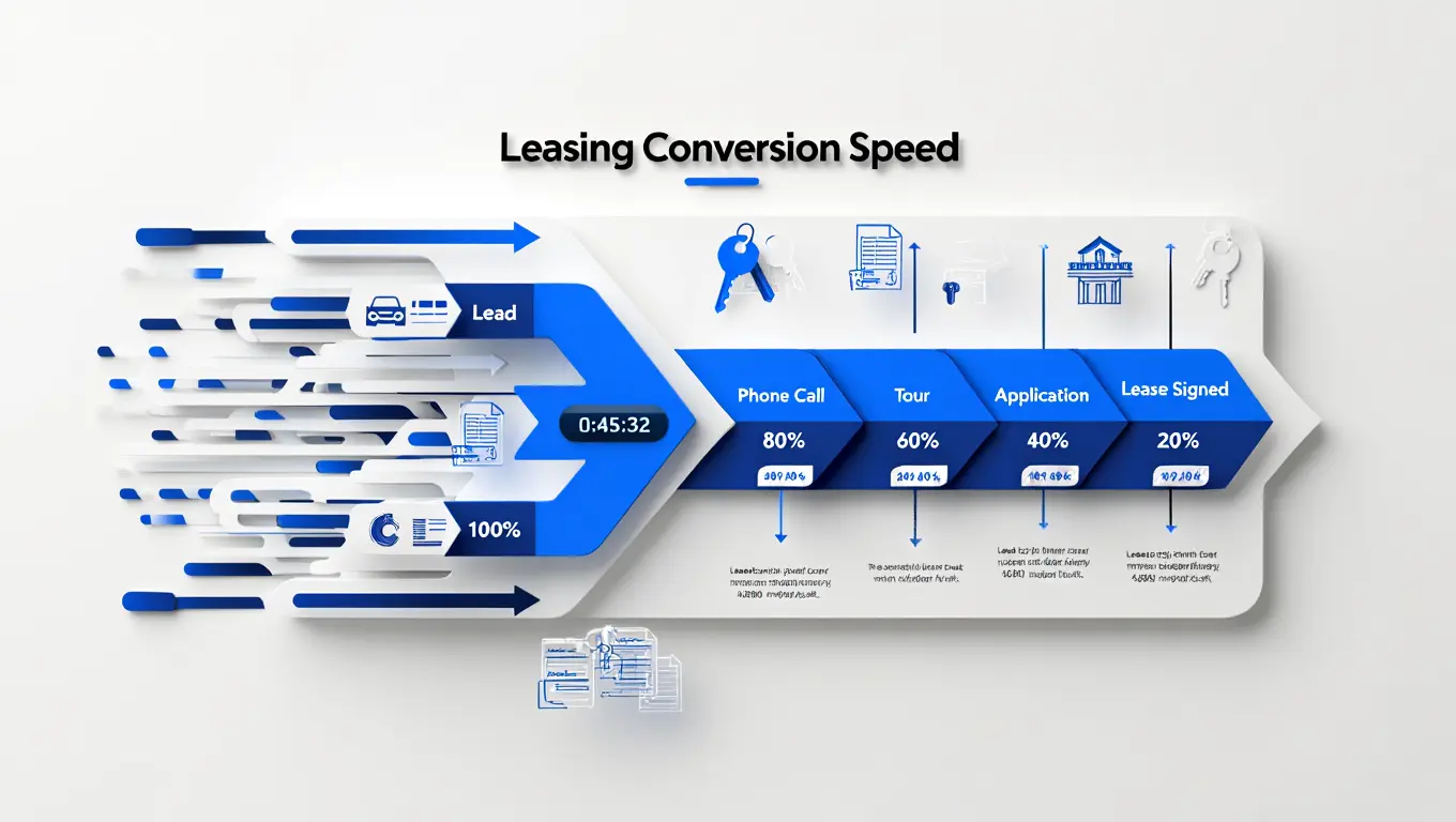 how to improve multifamily leasing conversion speed