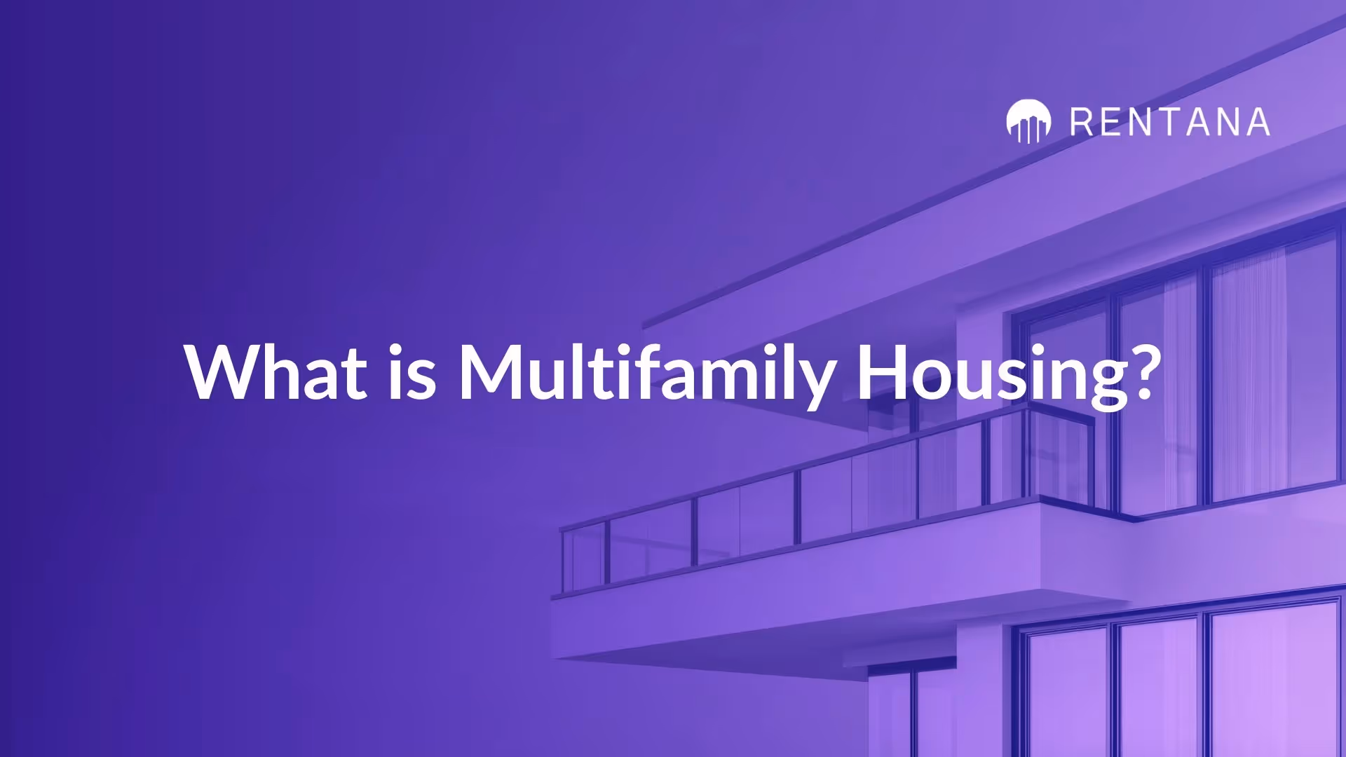 what is multifamily housing