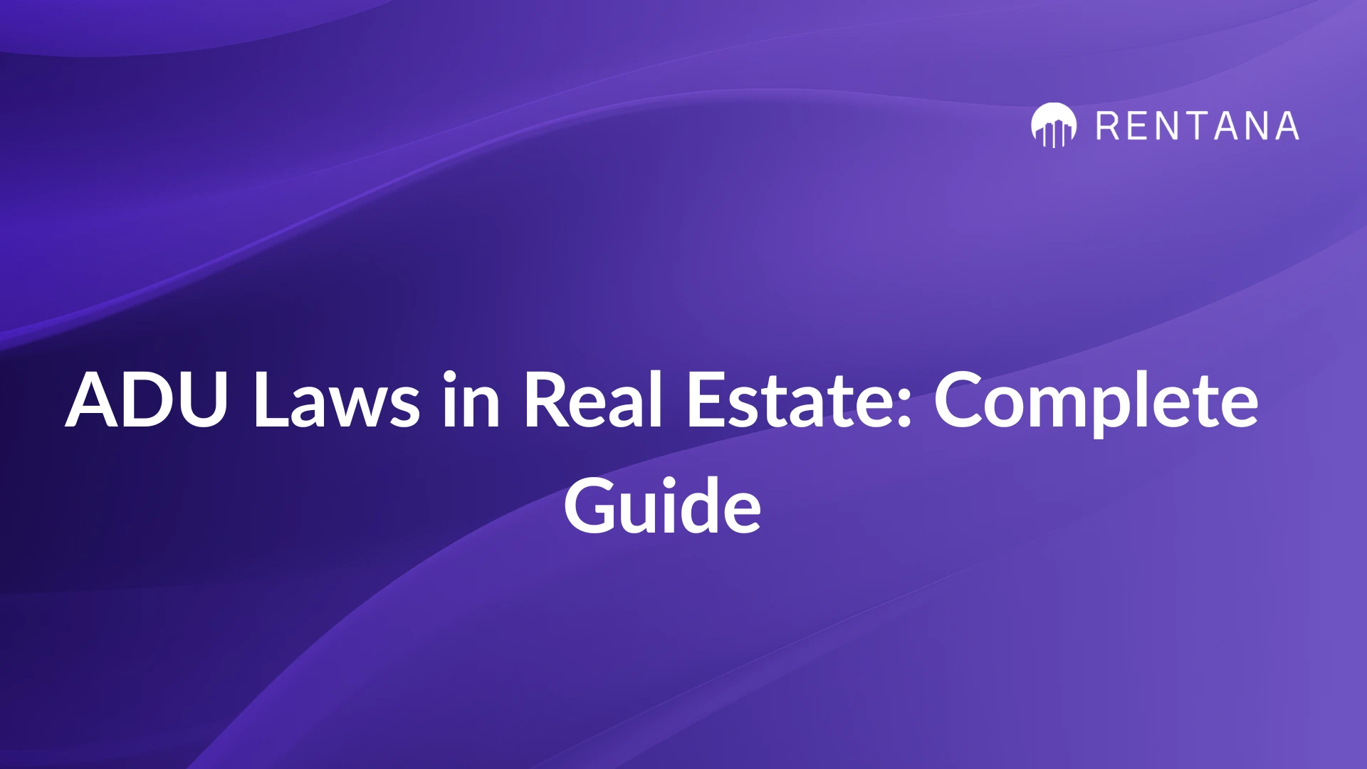 real estate adu laws