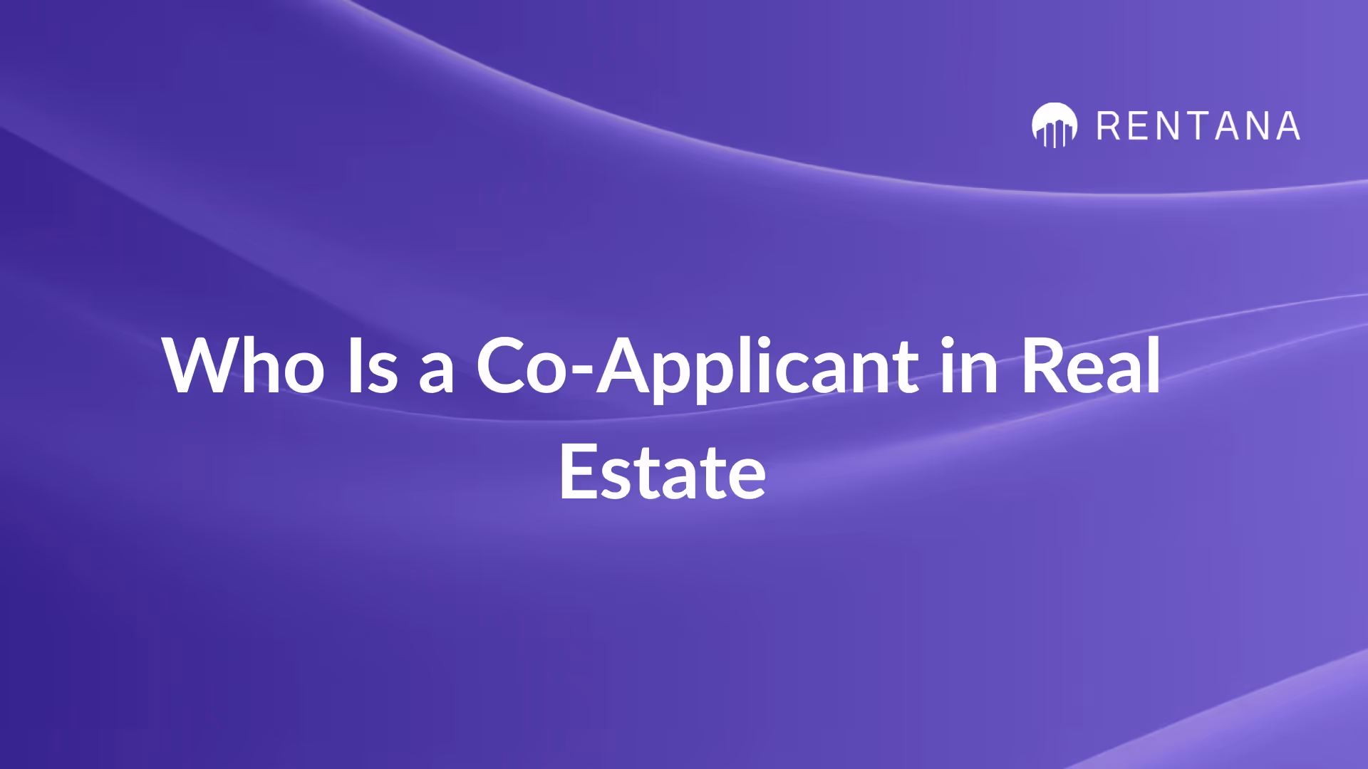 apartment co-applicant