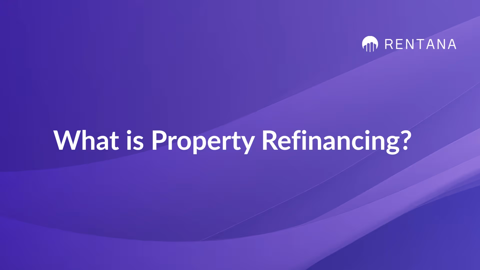 property refinancing