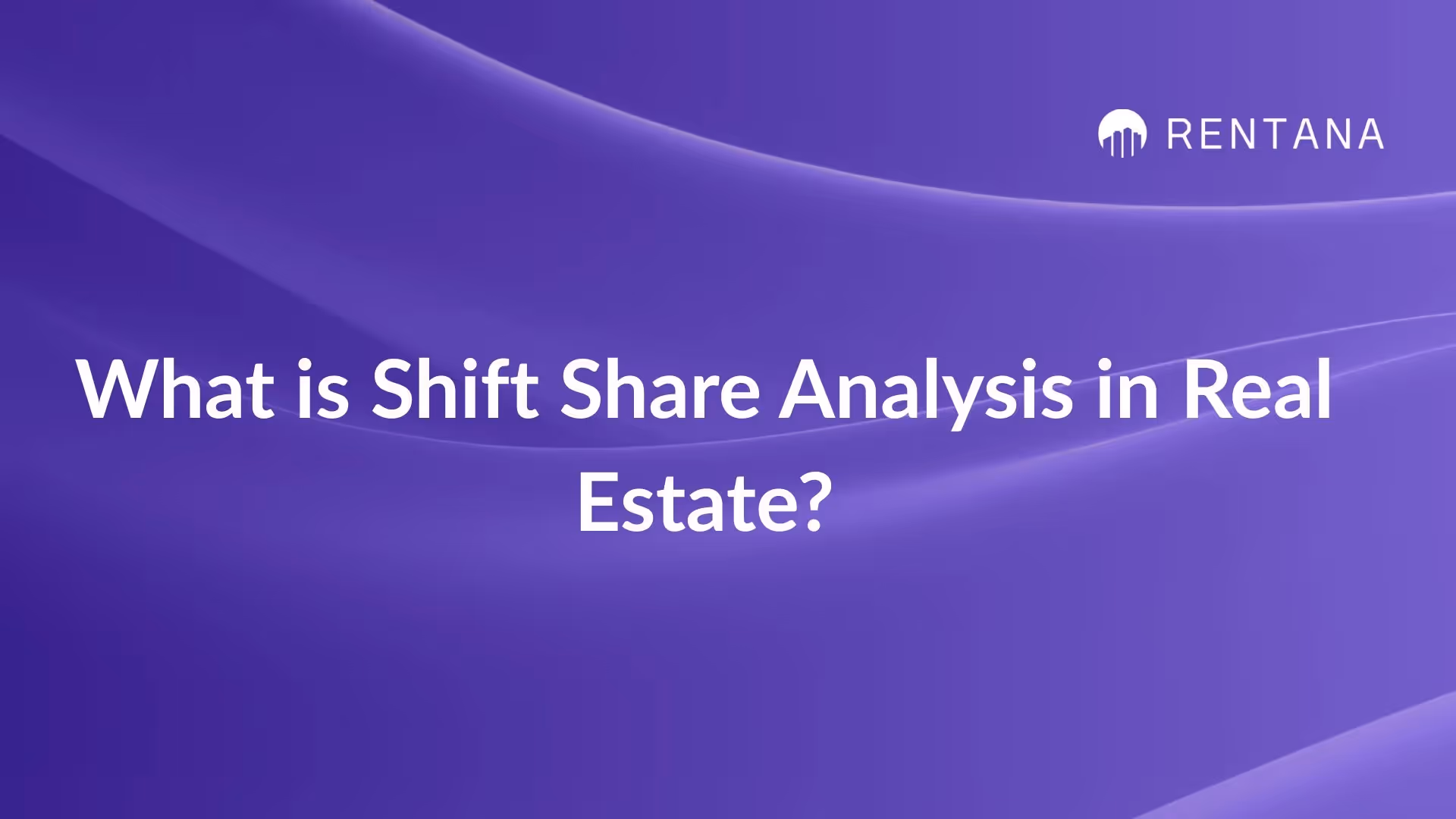shift share analysis real estate