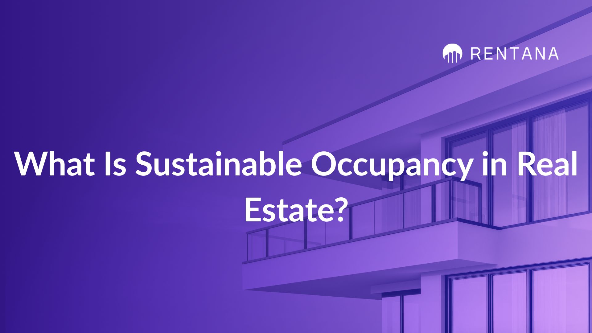 what is sustainable occupancy