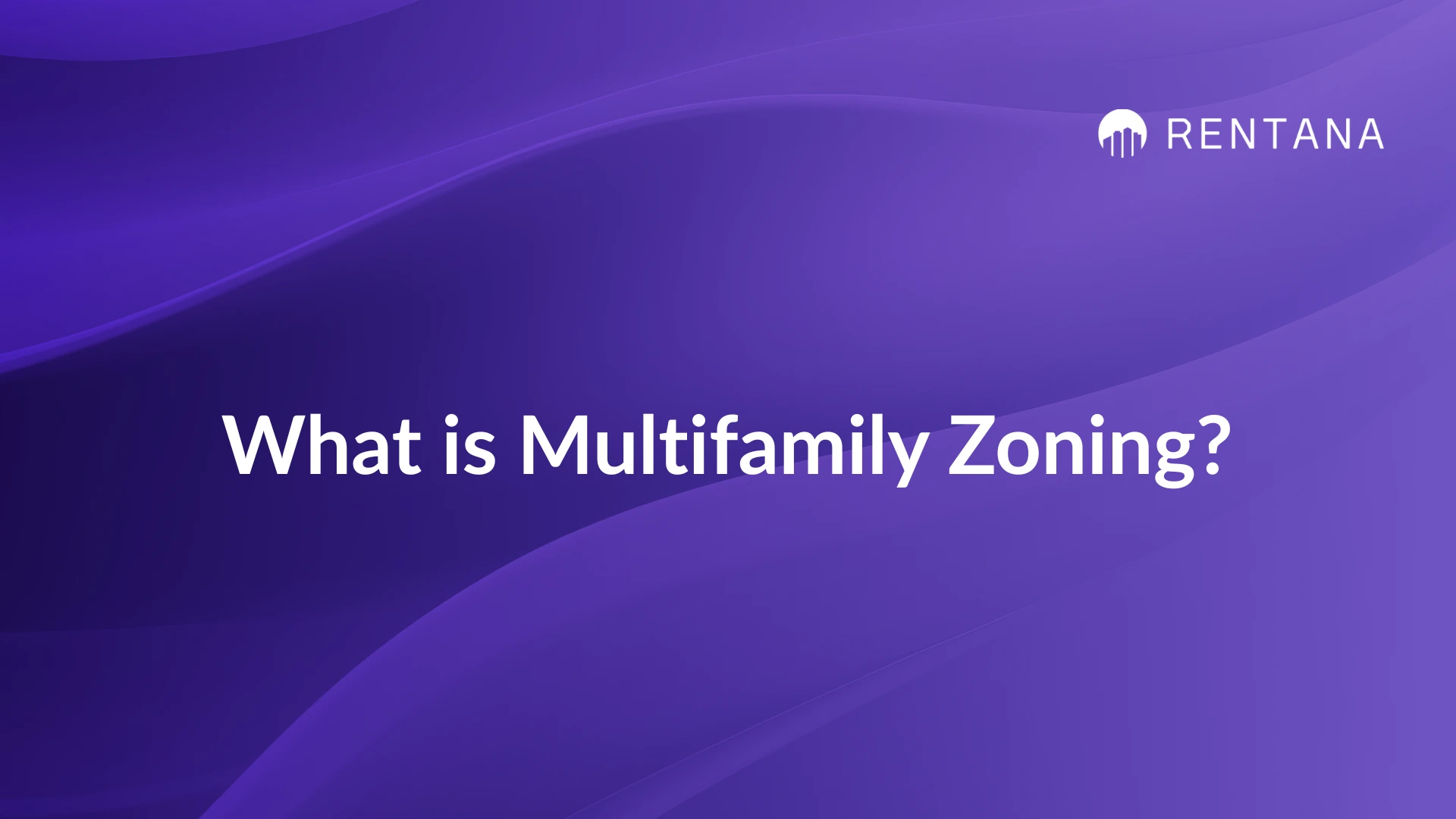 what is multifamily zoning