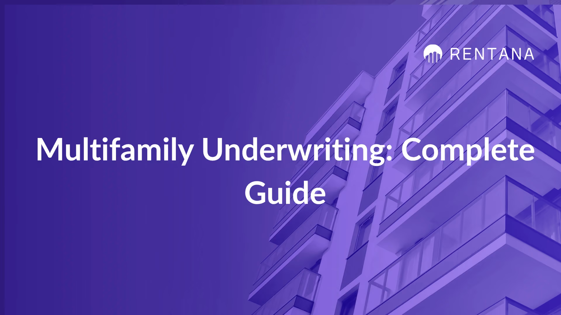 multifamily underwriting