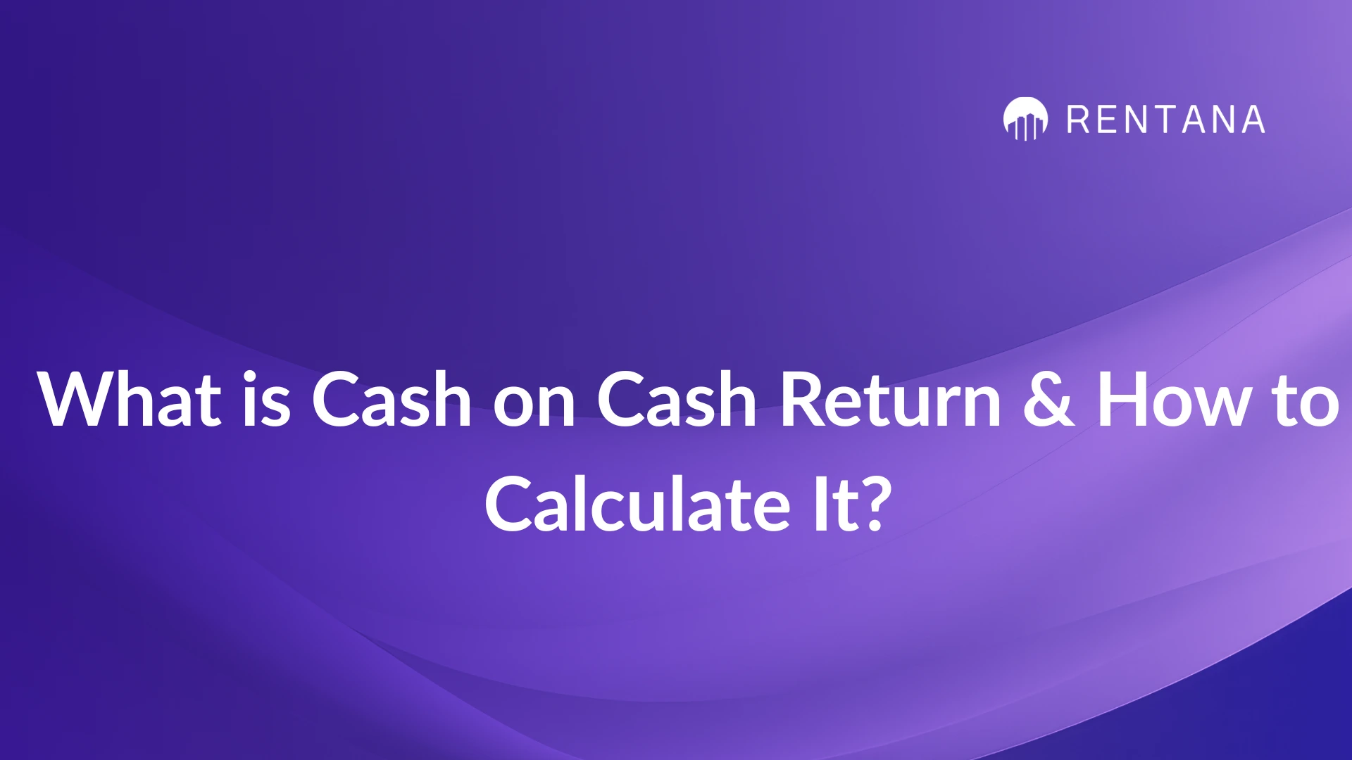 what is cash on cash return