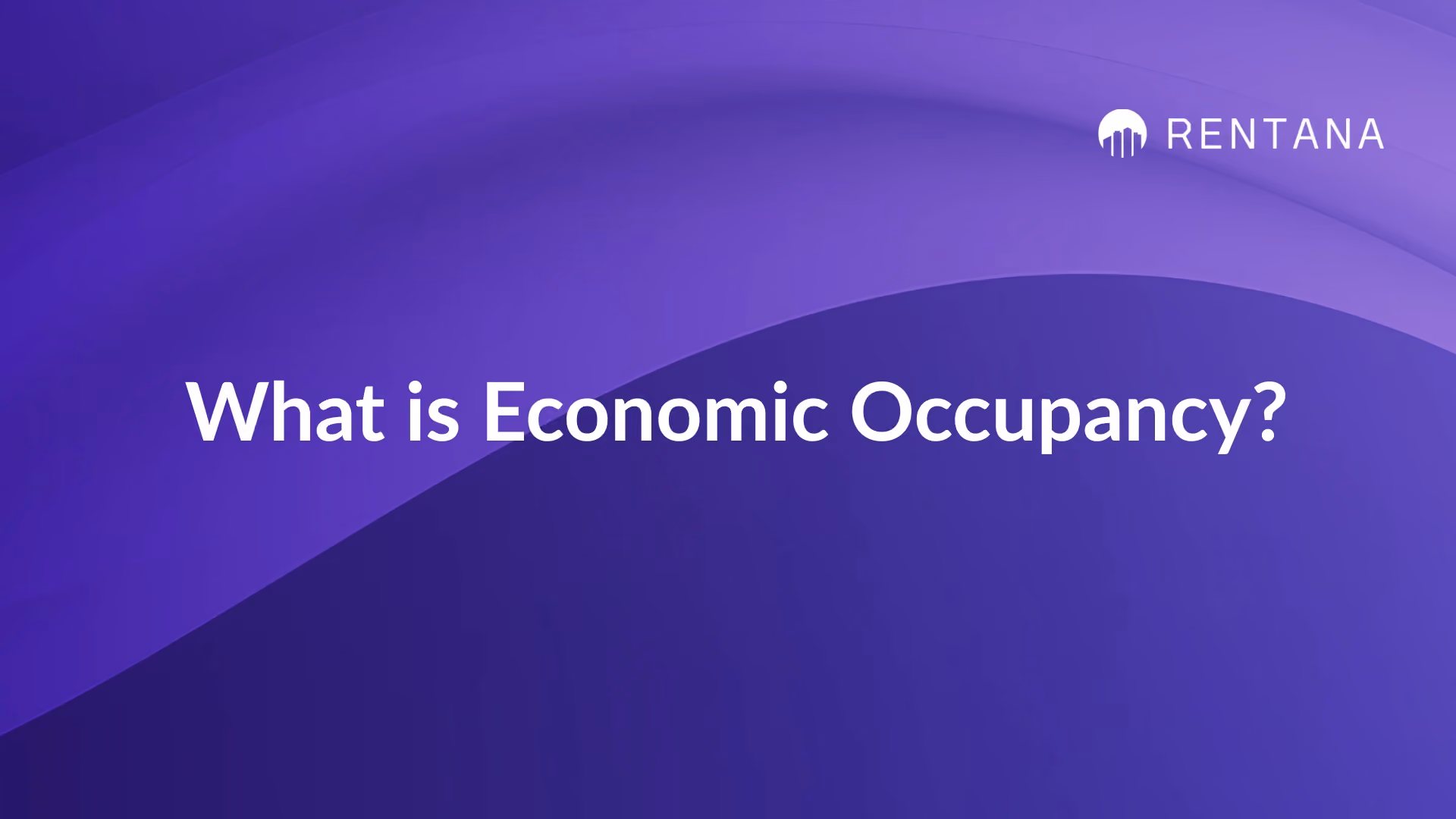 economic occupancy