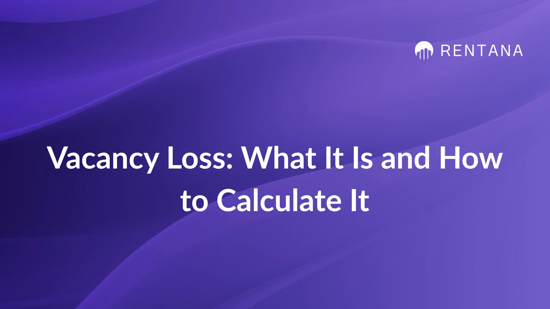 what is vacancy loss